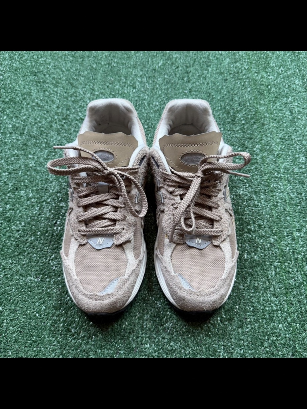 New Balance 2002r Protection Pack Driftwood Sneakers Mens Size 6 Womens 7.5